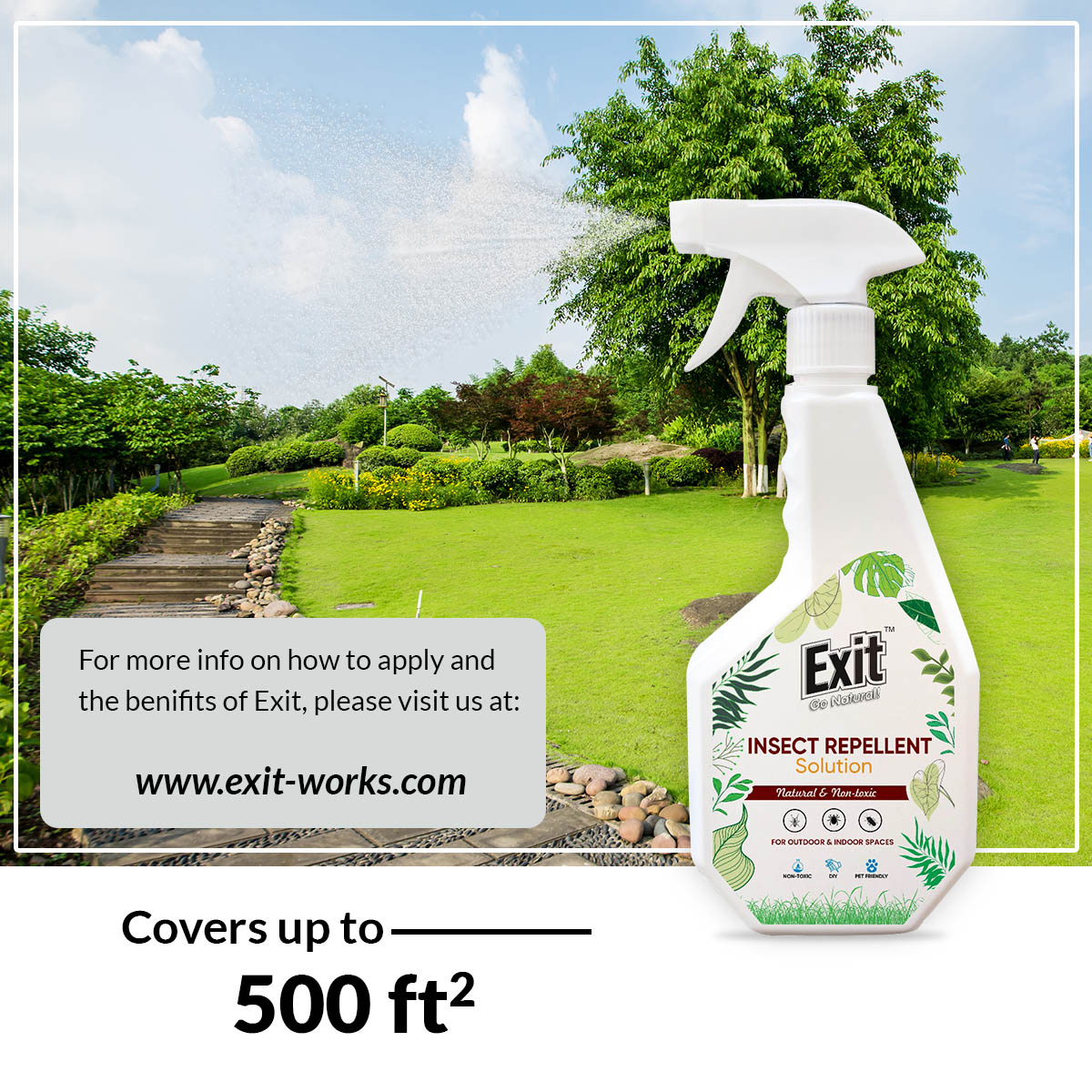 Insect repellent Solution 500ml